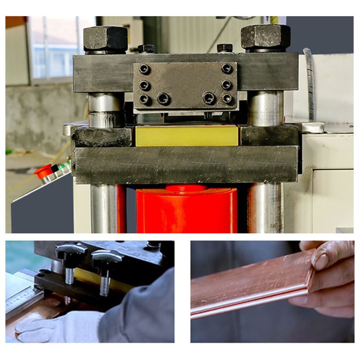 Three-station Copper Bar Bending Machine